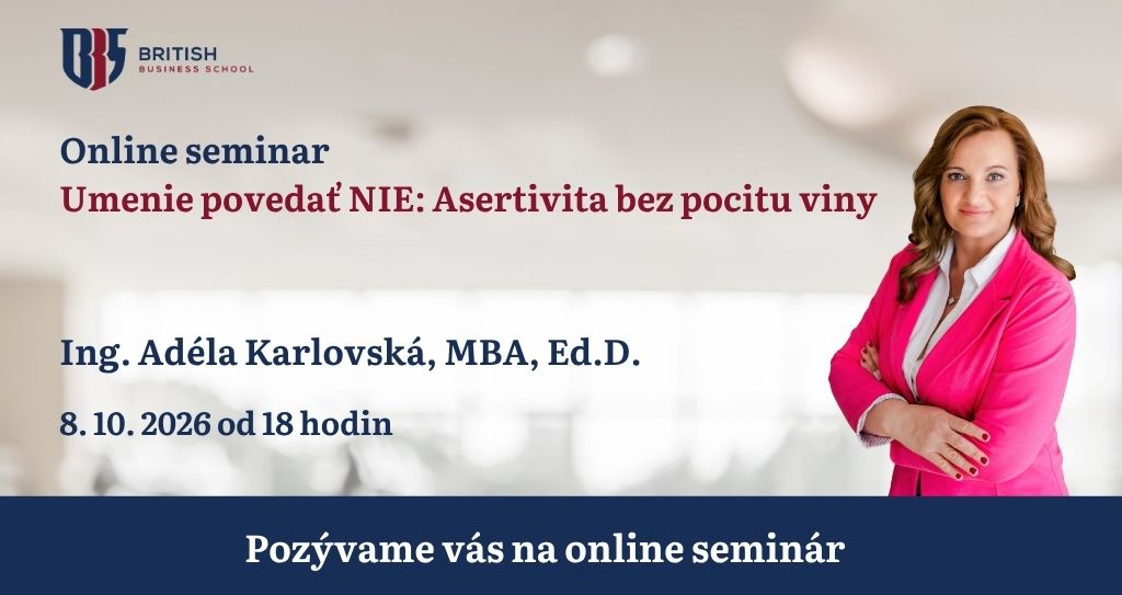 Novinky web 1 | Pozvánka na online seminár "Umenie povedať NIE: Asertivita bez pocitu viny"
